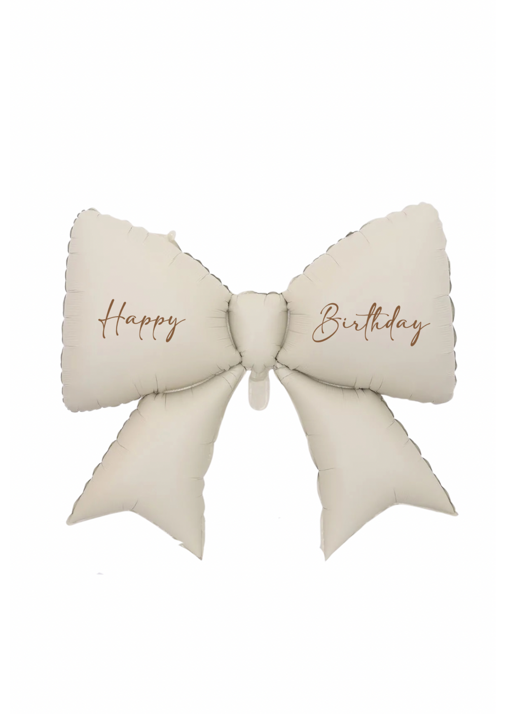 Large Bow Foil Helium Balloon