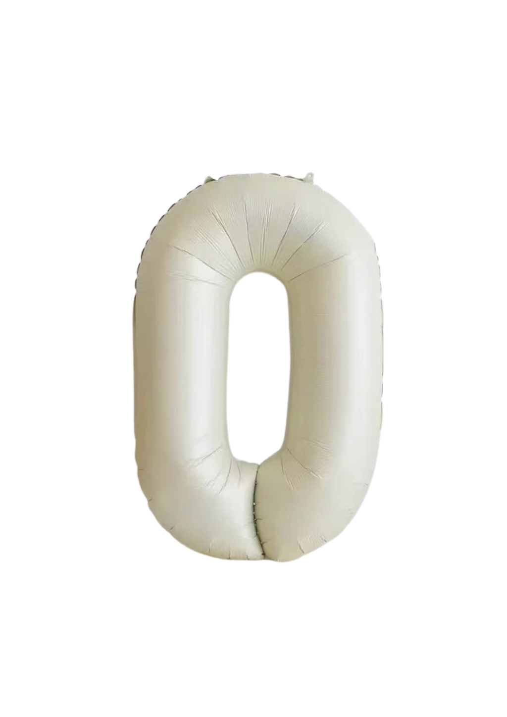 beige number foil helium balloon for birthday celebration, Demuse Balloon KL