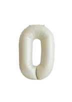 beige number foil helium balloon for birthday celebration, Demuse Balloon KL