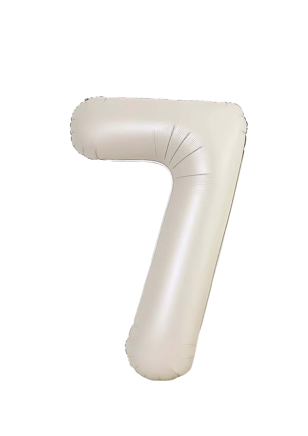 beige number foil helium balloon for birthday celebration, Demuse Balloon KL