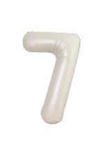 beige number foil helium balloon for birthday celebration, Demuse Balloon KL