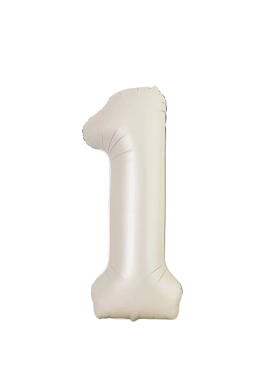 beige number foil helium balloon for birthday celebration, Demuse Balloon KL