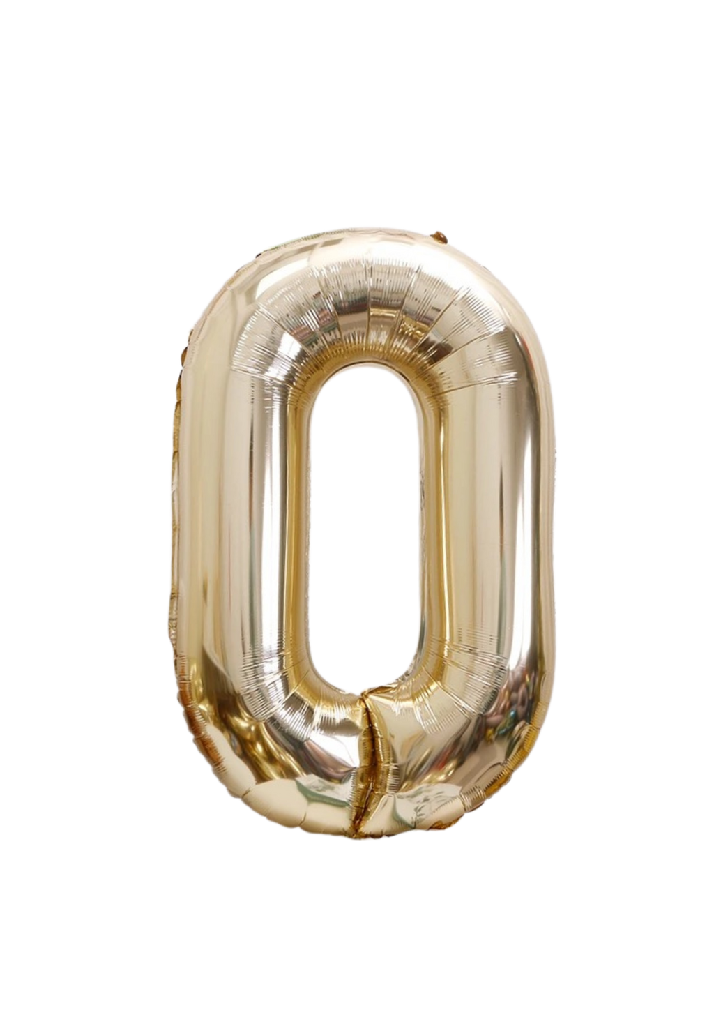 gold number foil helium balloon for birthday celebration, Demuse Balloon KL