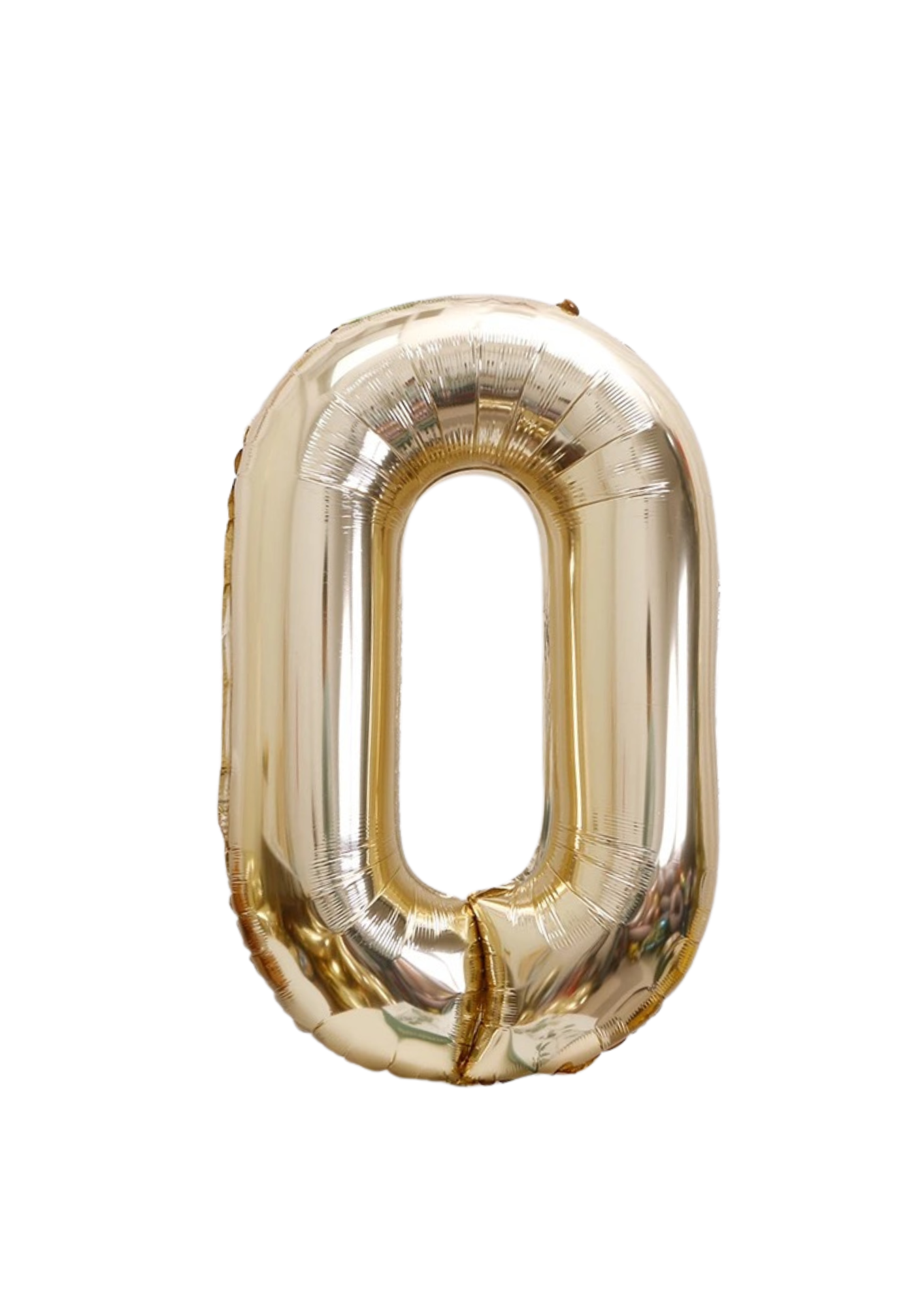 gold number foil helium balloon for birthday celebration, Demuse Balloon KL