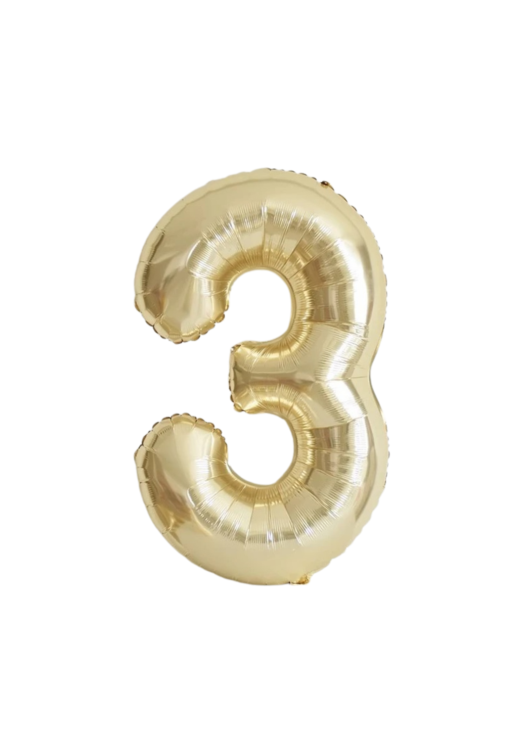 gold number foil helium balloon for birthday celebration, Demuse Balloon KL