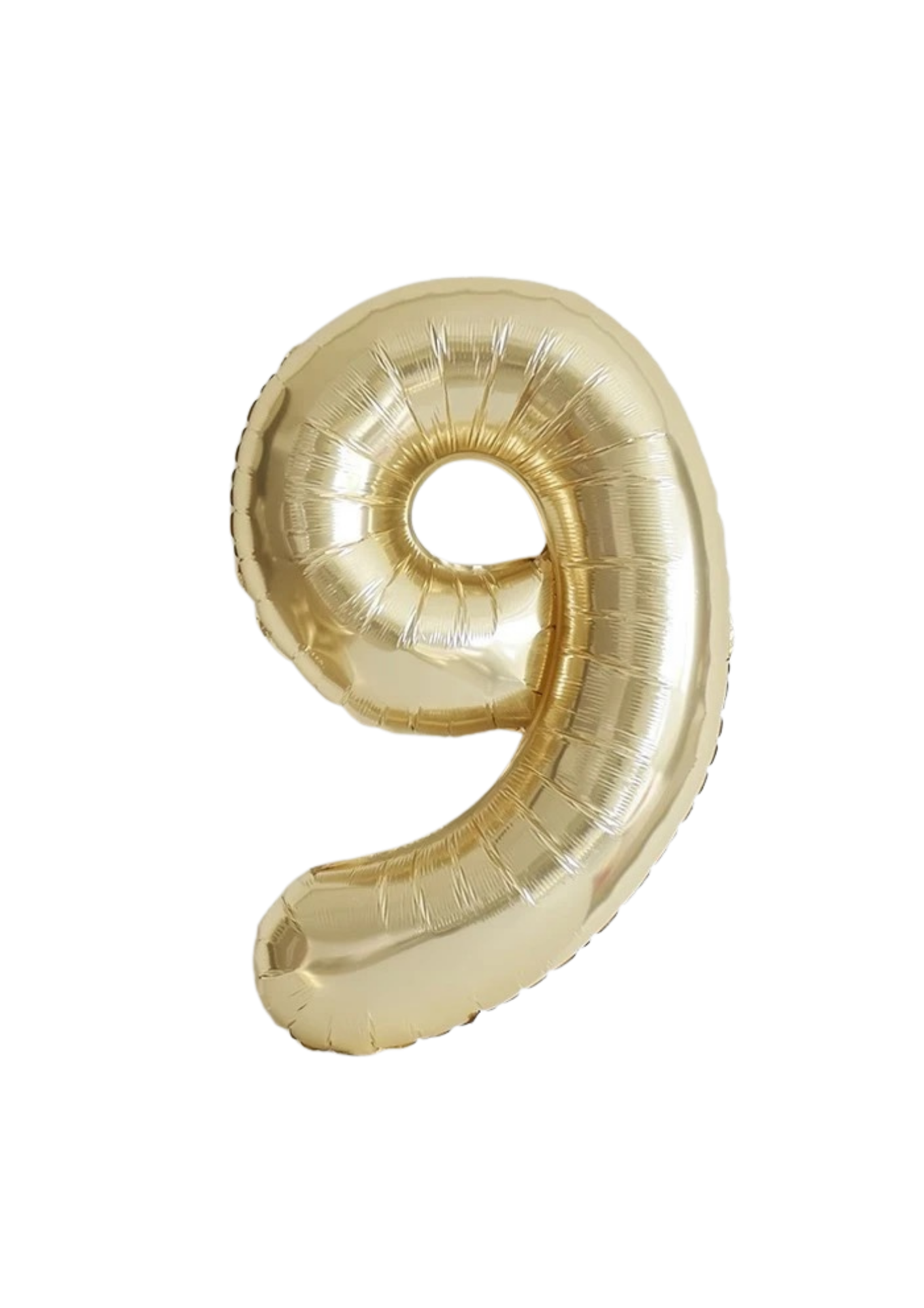 gold number foil helium balloon for birthday celebration, Demuse Balloon KL