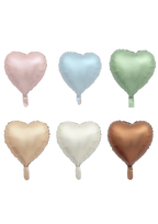 Pastel heart foil helium balloon bouquet by Demuse Balloon, Kuala Lumpur