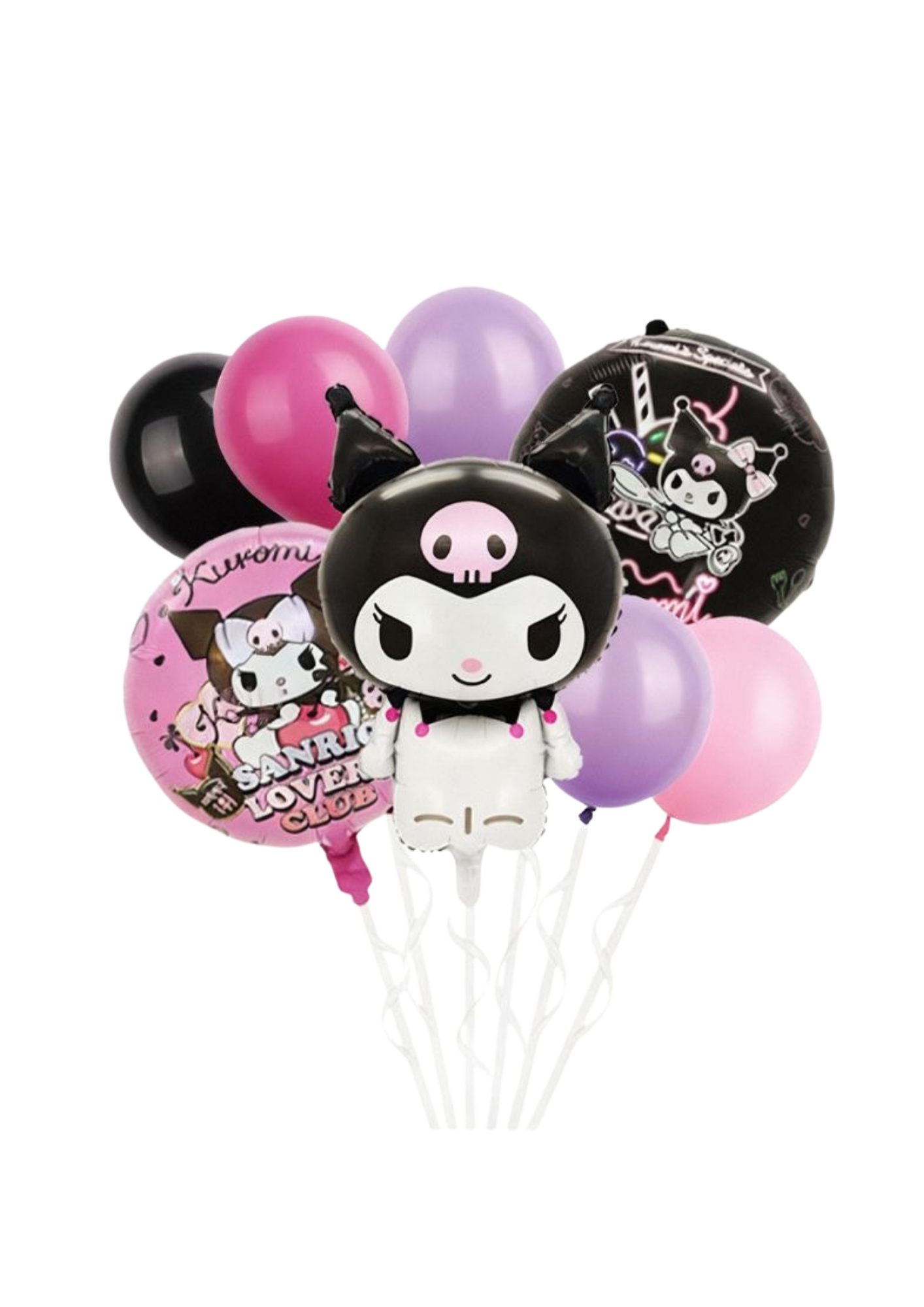 Cute themed foil helium balloon bouquet for kids celebration, Demuse Balloon KL