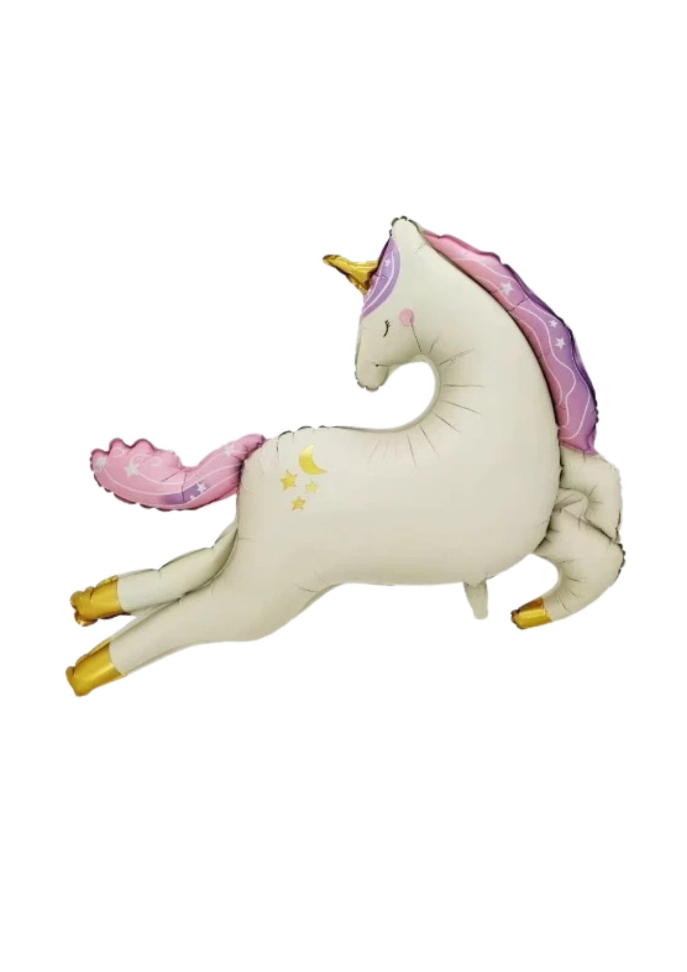 pastel unicorn themed foil helium balloon bouquet for kids celebration, Demuse Balloon KL