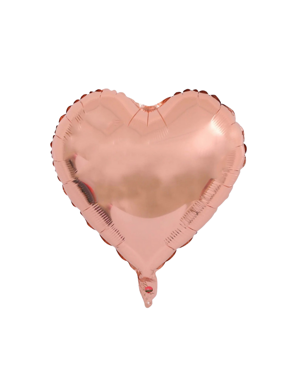 rose gold heart foil helium balloon by Demuse Balloon, Kuala Lumpur