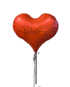 Custom valentines heart foil helium balloon in Kuala Lumpur