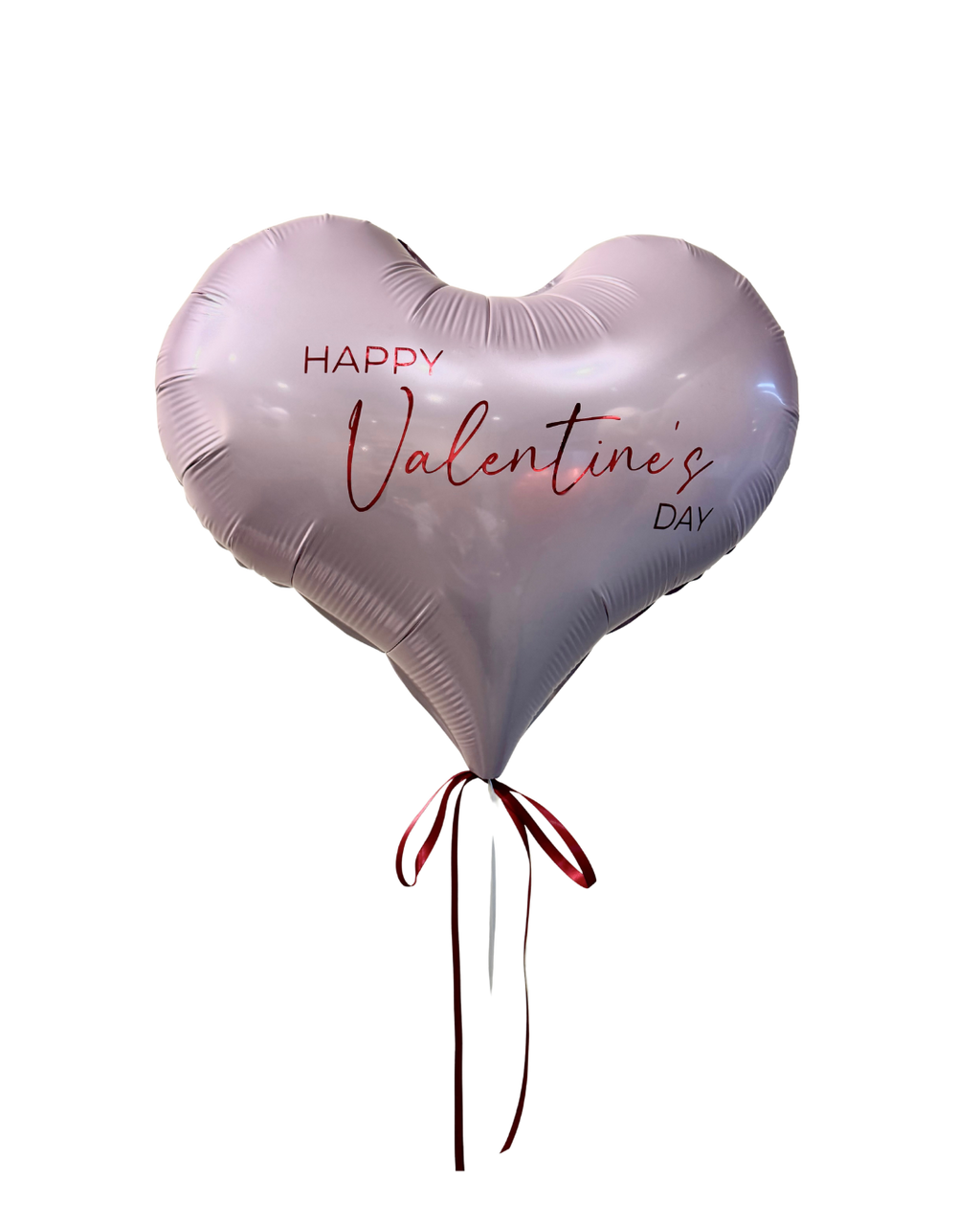 Custom valentines heart foil helium balloon in Kuala Lumpur